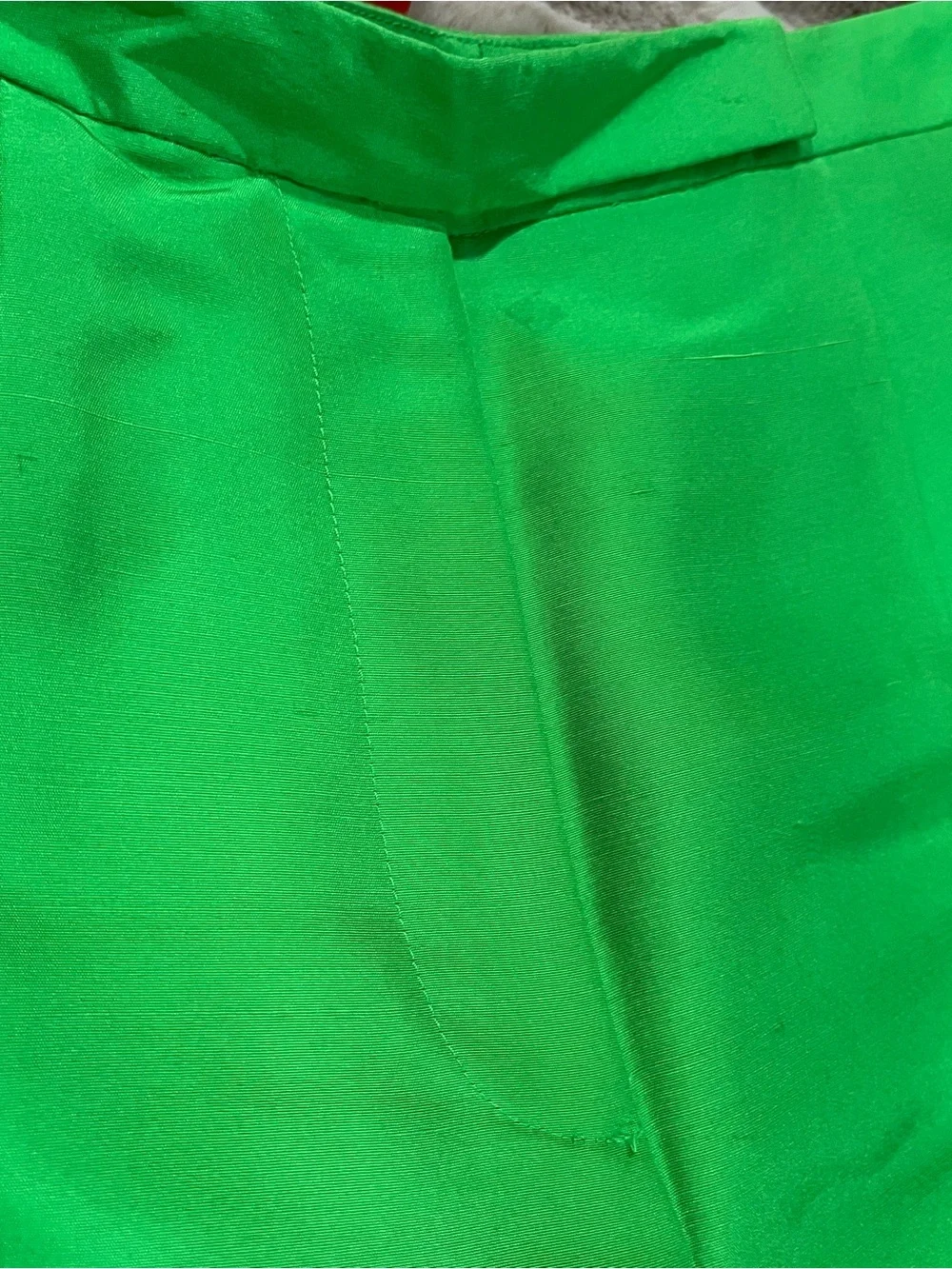 NWT* GRACE Silk Dress Pants*Fully Lined *Zipper*Reef Green Tapered Leg*Size 4